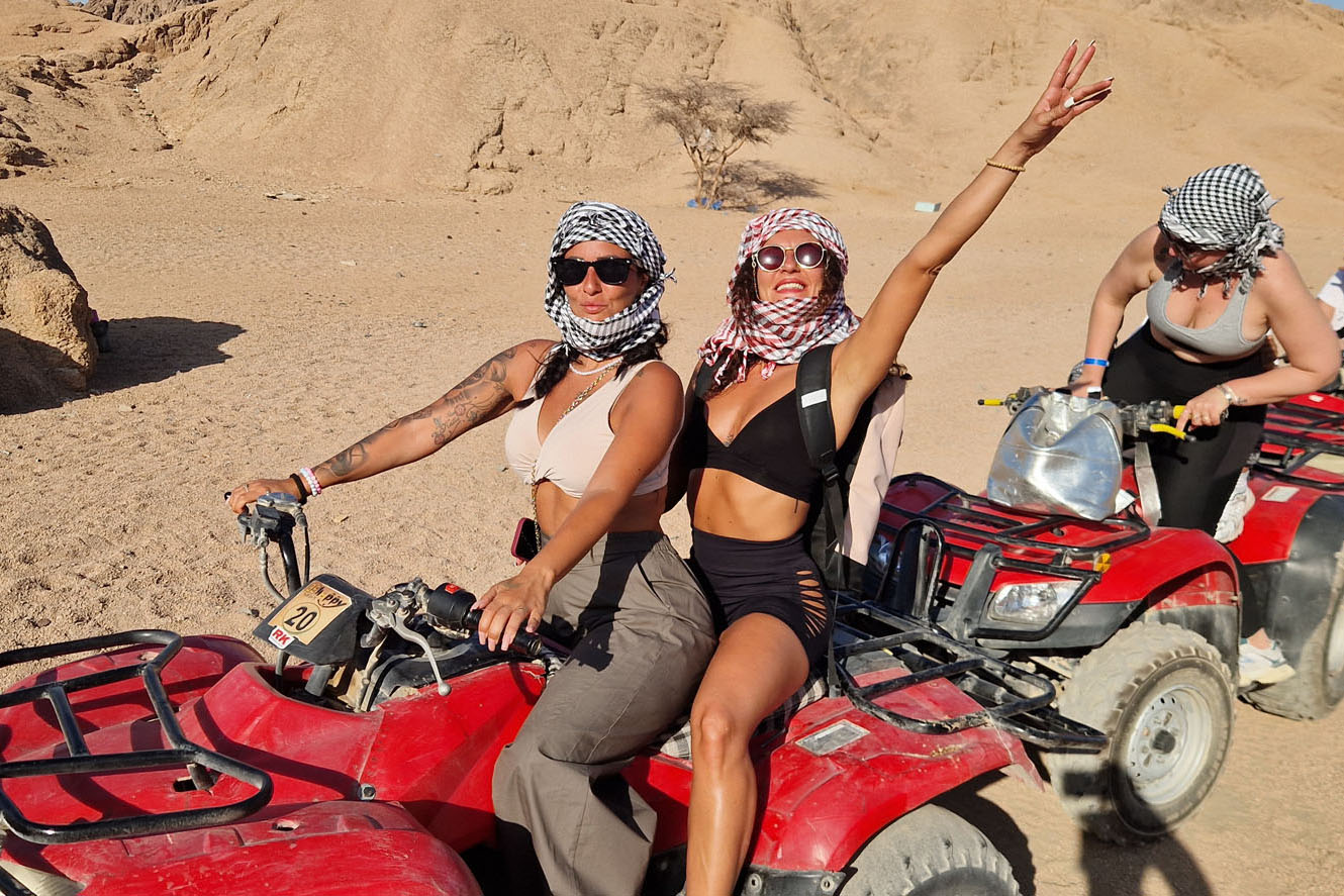 MOTORATA COMPLETA - Cena barbecue, spettacolo, cammellata e visita costellazioni, traversata 25 Km HURGHADA - immagine 2