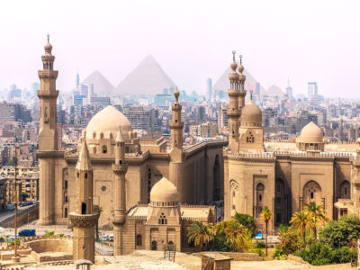 Cairo via terra in bus