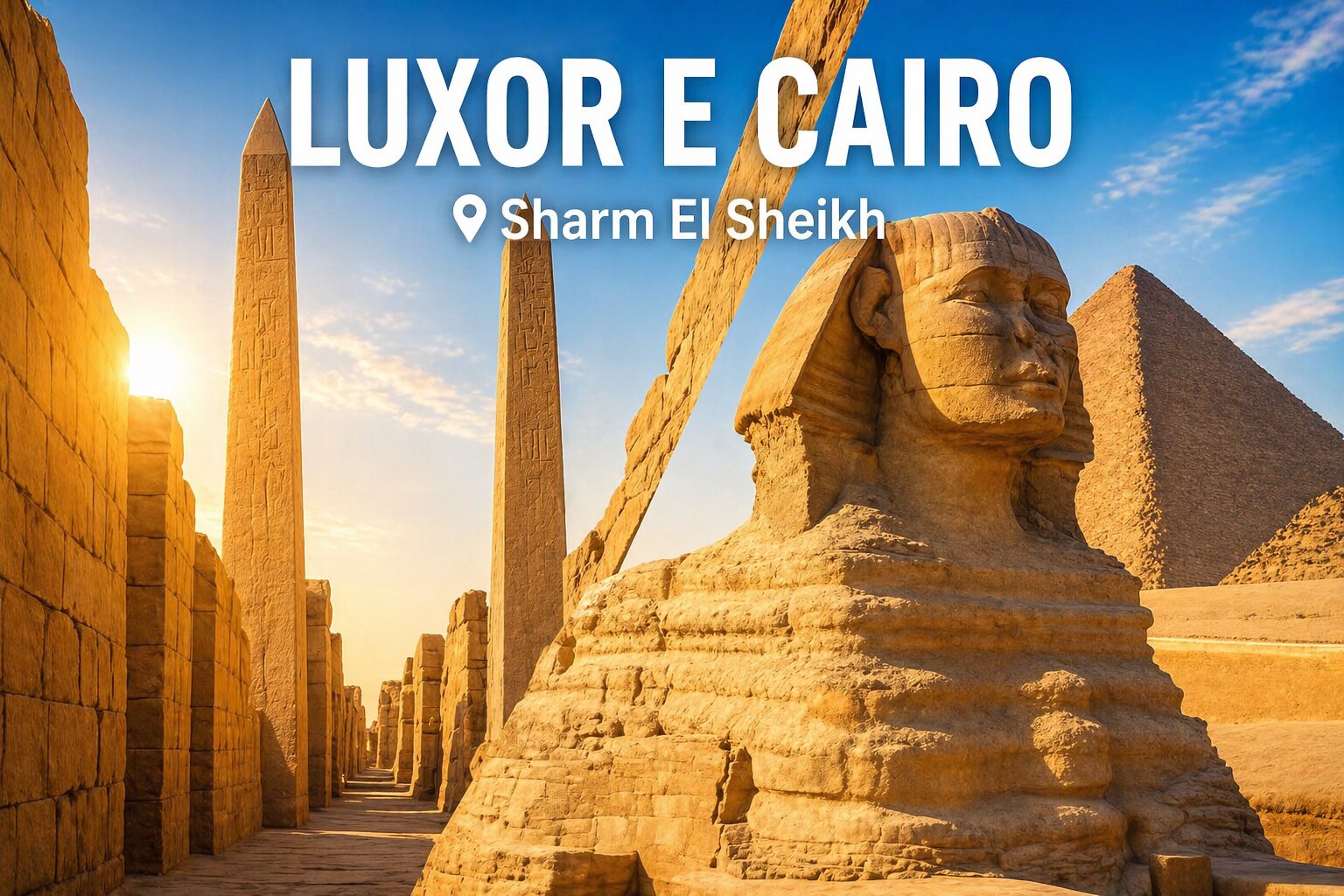 Cairo/Luxor da Sharm el Sheikh